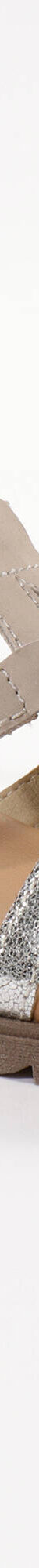 Sandales compensées cuir bi-matière (beige) Sandales compensées cuir bi-matière (beige)